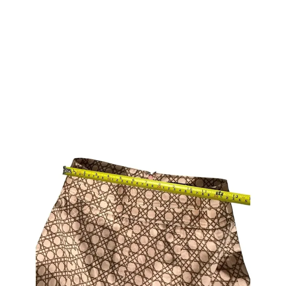 Tuckernuck Petal Cane Brynn Cotton A Line Structured Circle Long Midi Skirt 2